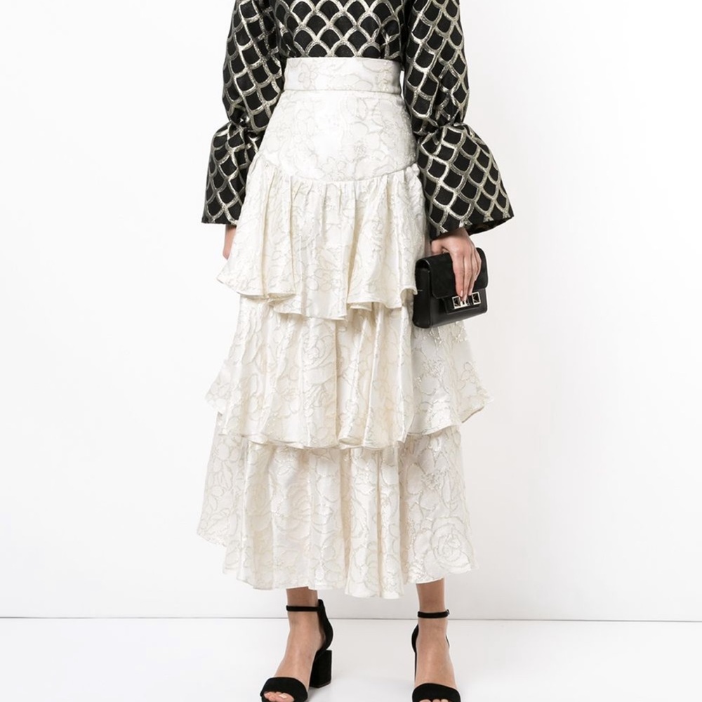 White skirt